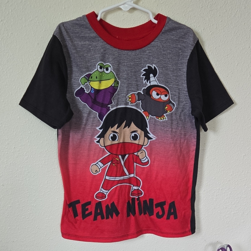 Team Ninja Kids Graphic Ryan WORLD PJ TEE